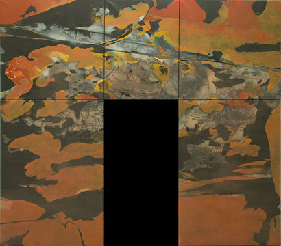 Age du Cuivre - a Paint Artowrk by Bourgain Jean-Yves